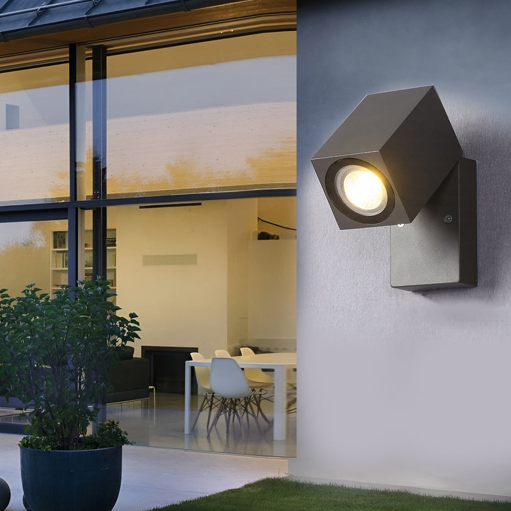 Bright Adjustable Outdoor Wall LED Spot Lights