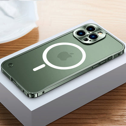 Strong Metal Phone Magnetic Charging Cover