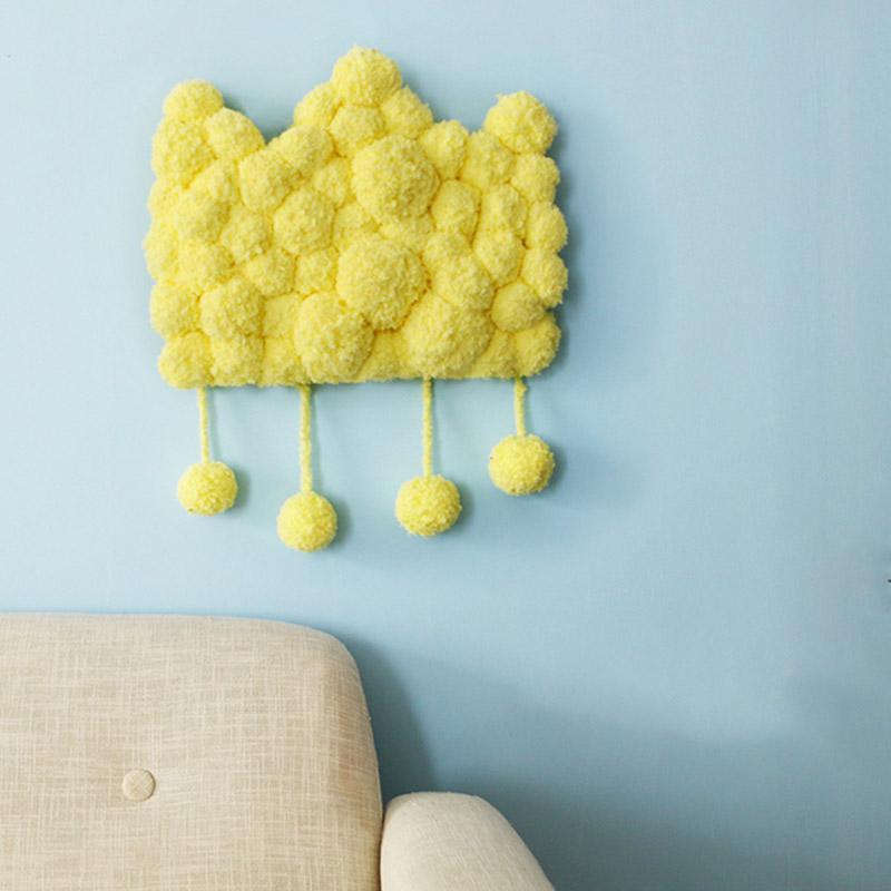 Colorful Pom Pom Craft Kit