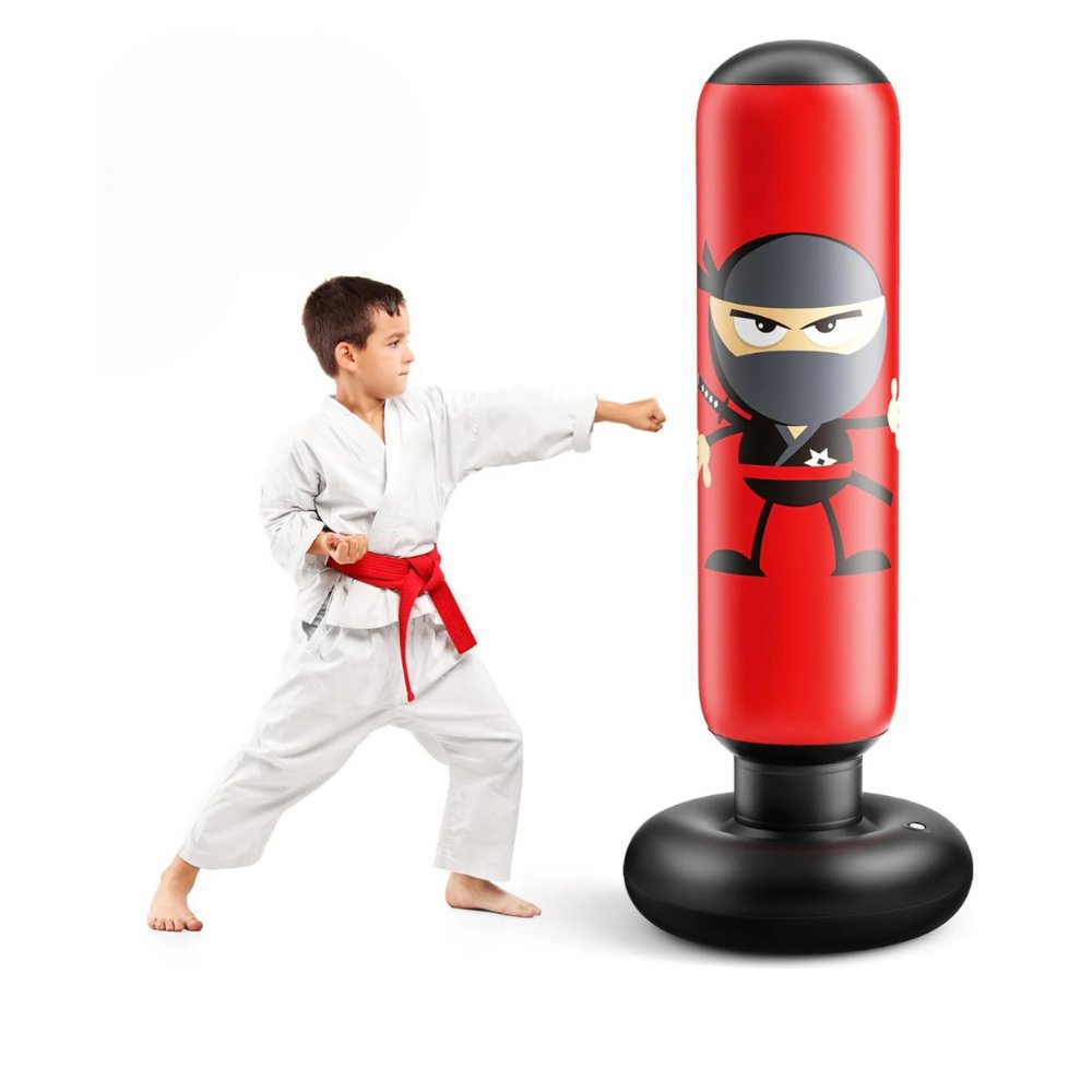 Kids Inflatable Punching Bag Stand - Cofik