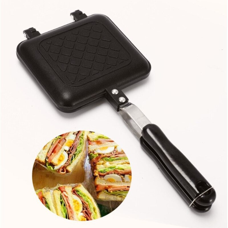 Easy Use 2 in 1 Non Stick Sandwich Pan