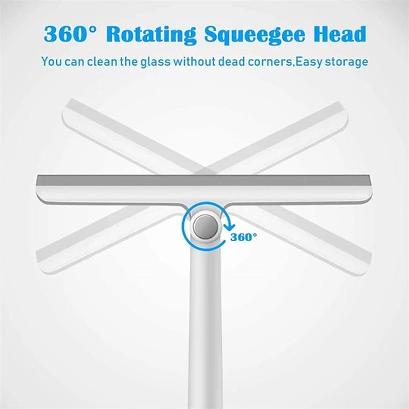 Bathroom Glass Squeegee Cleaner Tool