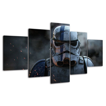 Star Wars Stormtrooper 5-Piece HD Canvas Wall Art