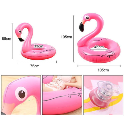 Fun Pink Inflatable Pool Float Ring