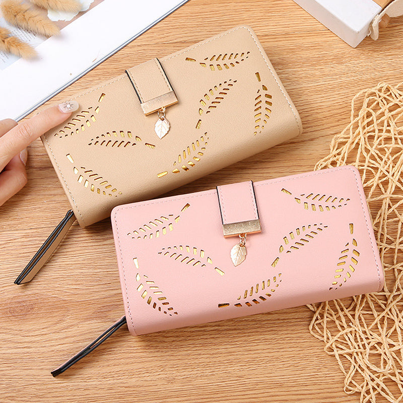 Stylish Ladies Wallet with Floral Design