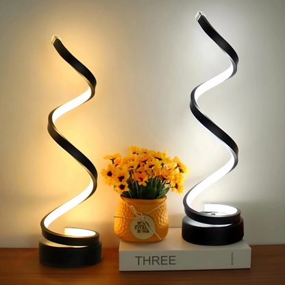 Stylish Spiral Desk LED Lamp