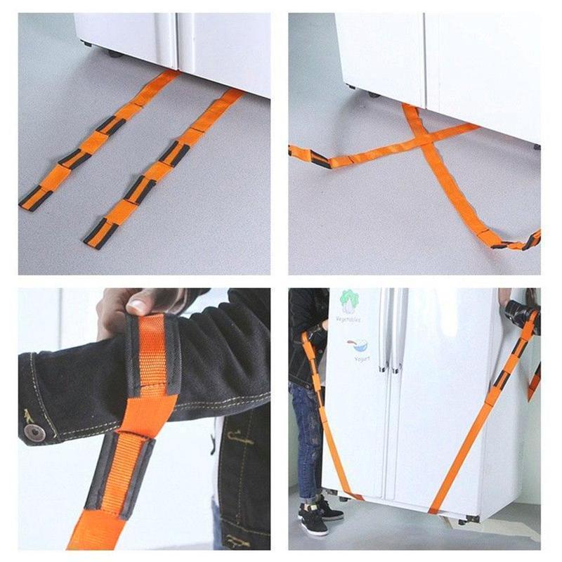 Heavy Duty Furniture Lifting Straps - 2 Piece Set