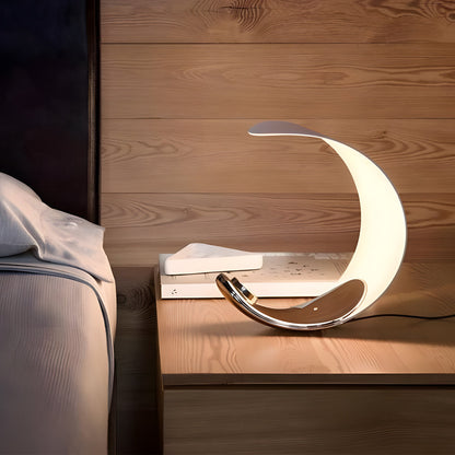 Sleek Chrome LED Desk Lamp - Touch Sensor Control