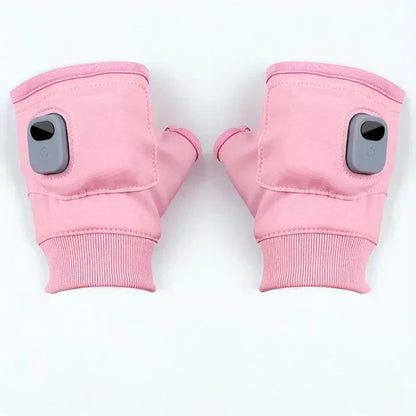 Warm Touch USB Charging Fingerless Gloves