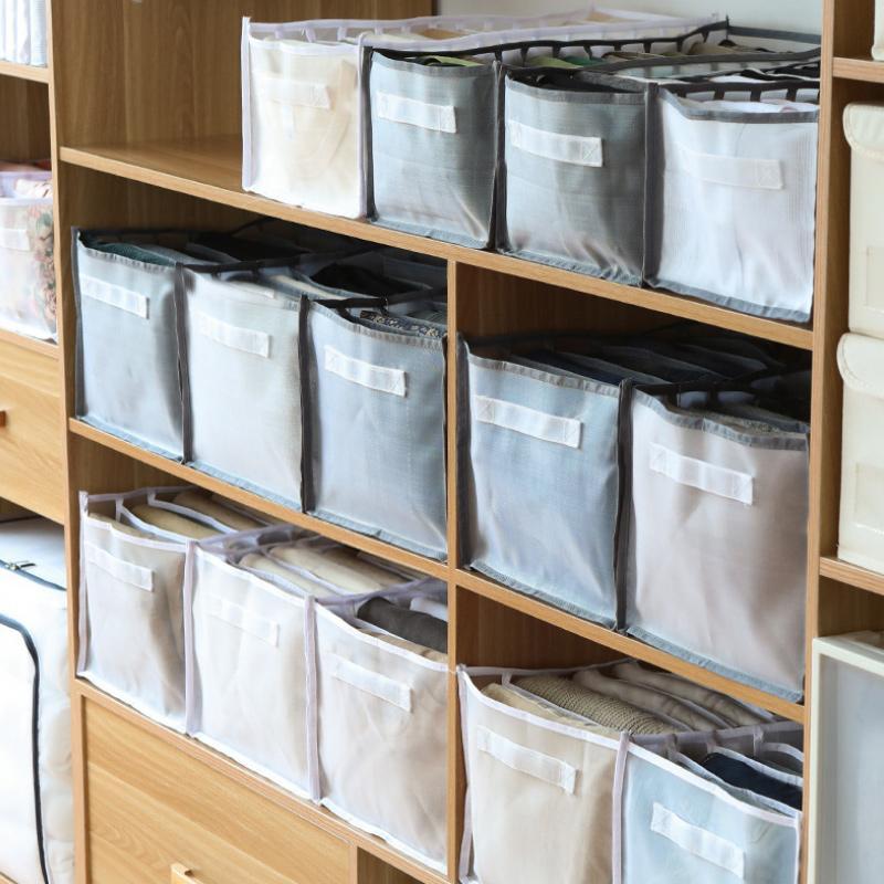 Breathable 7 Shelf Closet Storage Organizer