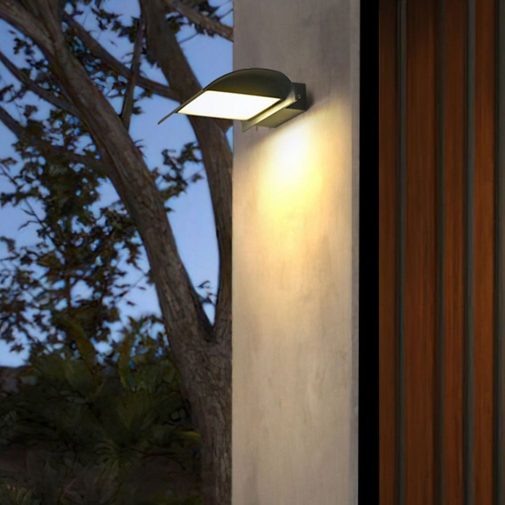 Sleek Outdoor IP65 LED Black Wall Light Fixture