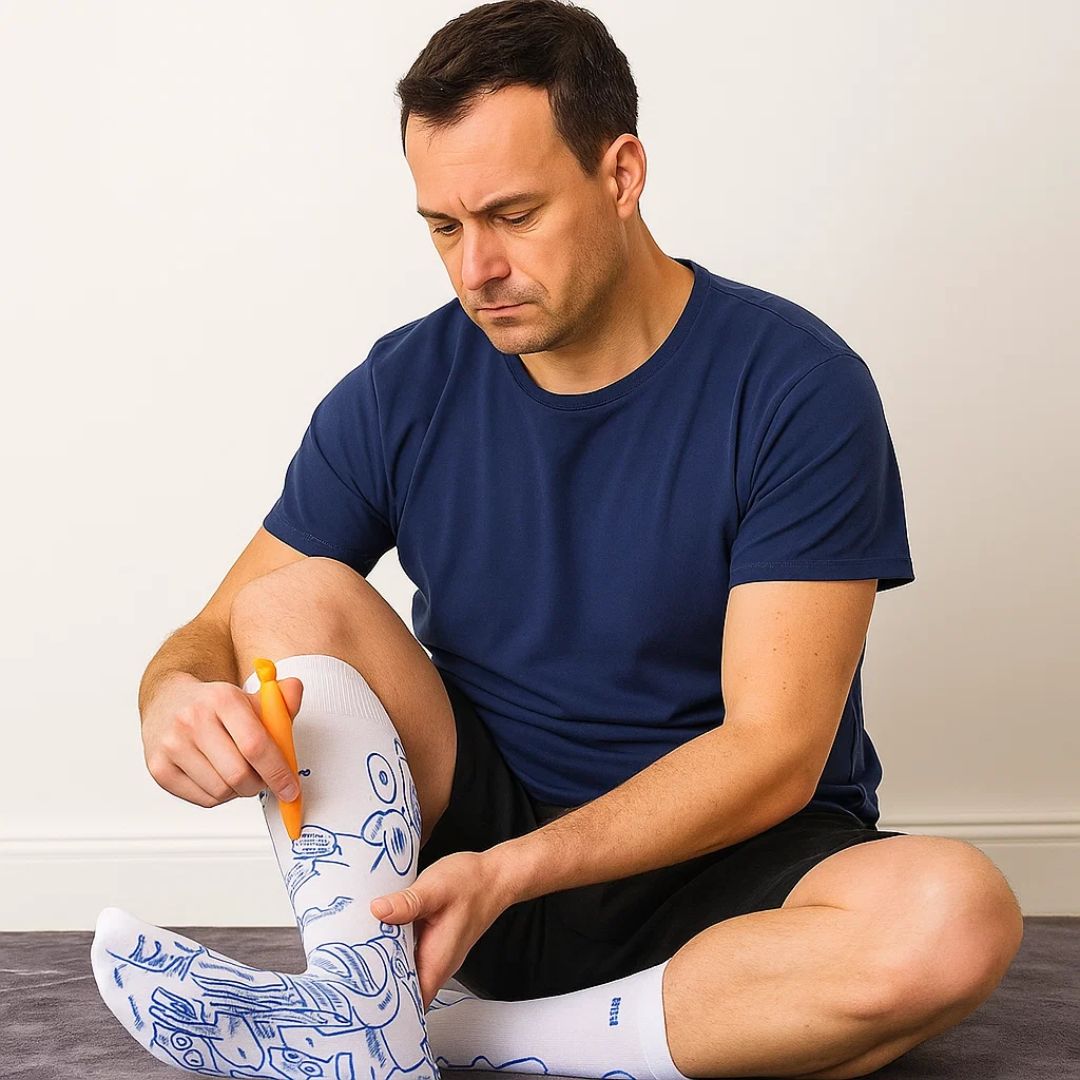 Comfortable Reflexology Socks for Foot Relief