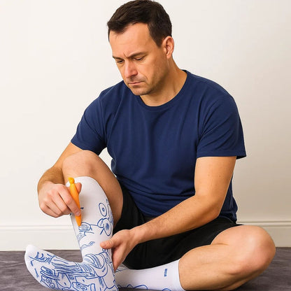 Comfortable Reflexology Socks for Foot Relief