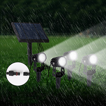 Bright Outdoor Solar Powered Spotlight Kit