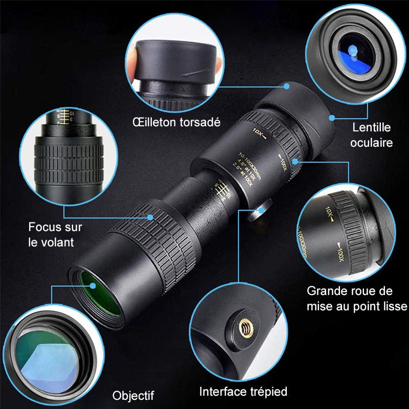 High Definition Portable Monocular Telescope