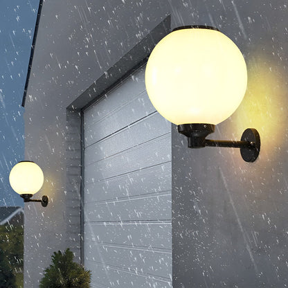 Bright Adjustable Solar Powered Outdoor Wall Lamp