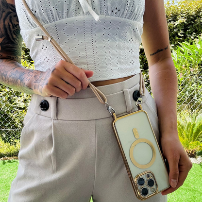 Premium MagSafe Crossbody iPhone Case - Saint