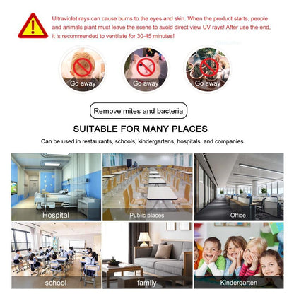 Compact UV Germicidal Table Lamp