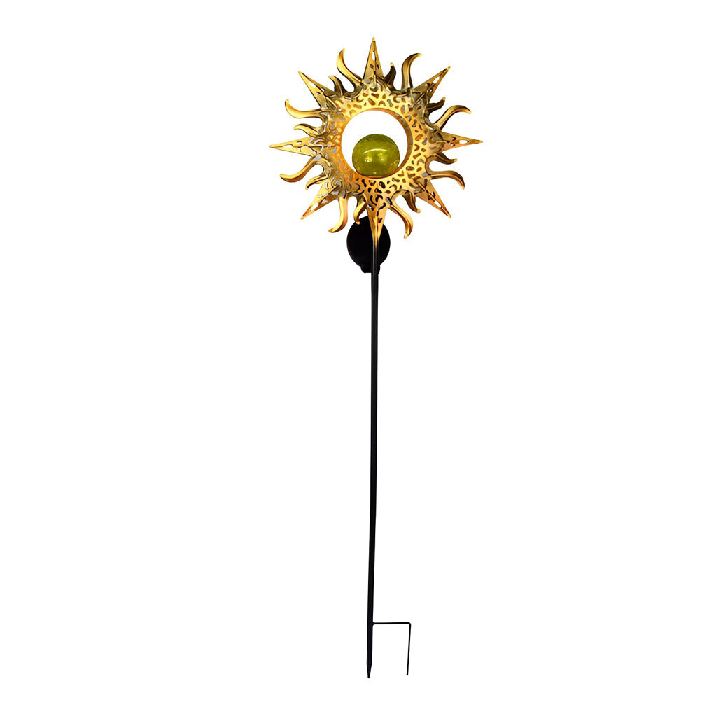 Colorful Outdoor Solar Powered Glass Garden Lights