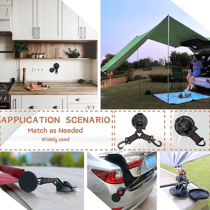 Strong Suction Cup with Metal Hook