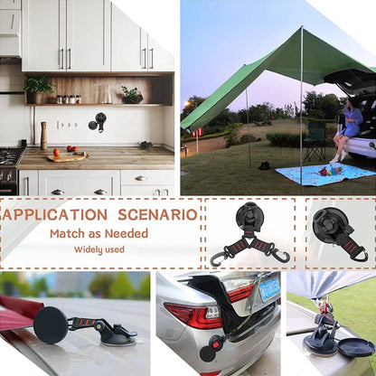 Strong Suction Cup with Metal Hook