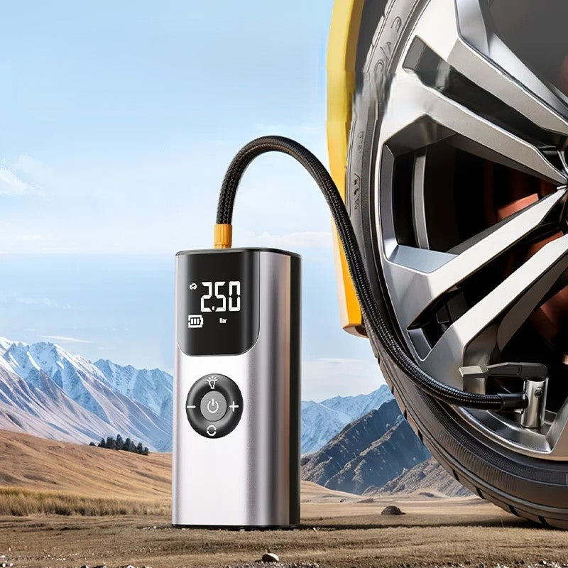 Portable Wireless Car Tyre Inflator Pump - Cofik