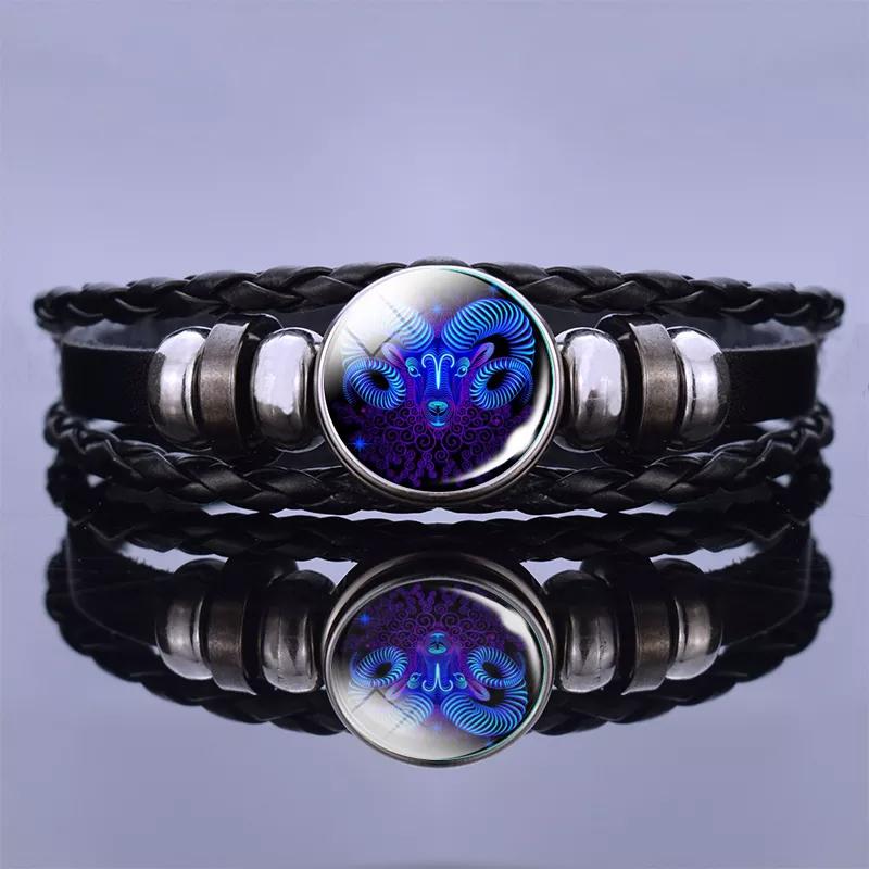 Astrology Zodiac Sign Charm Bracelet