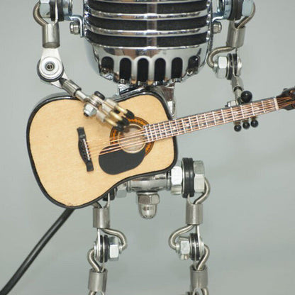 Vintage Mic Robot USB Speaker