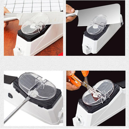 Fast 2-Stage Electric Knife Sharpener System