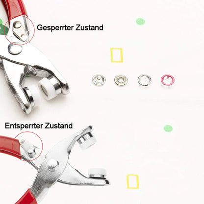 Durable Easy Snap Fastener Kit