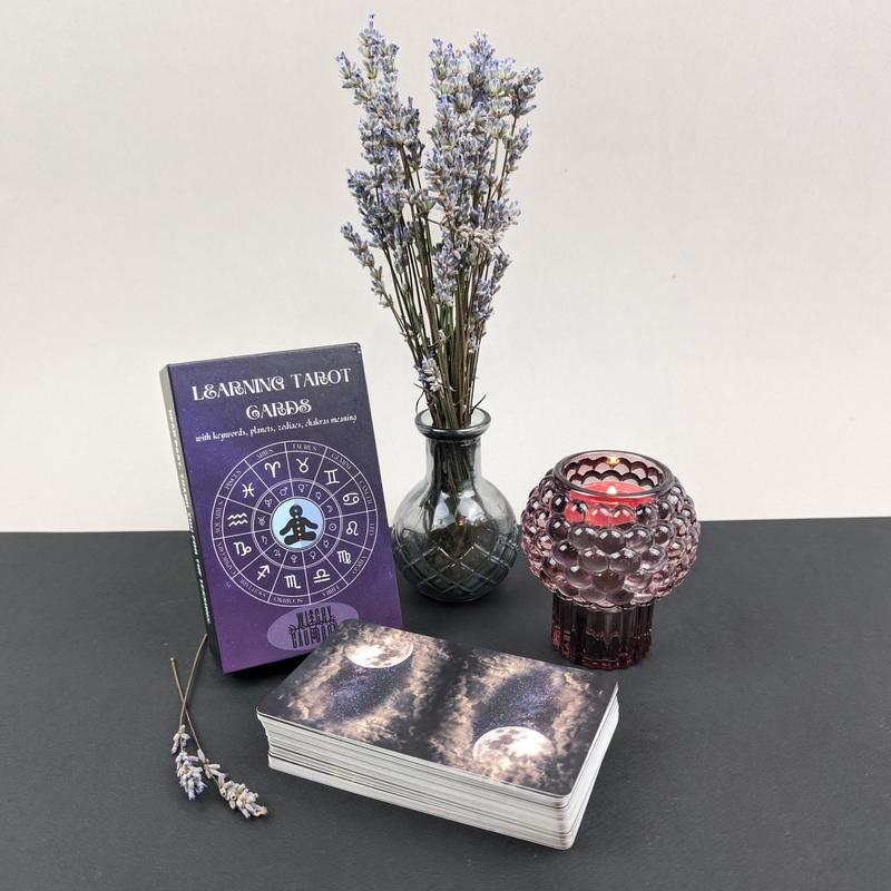 Beginner Tarot Card Deck with Guided Meanings