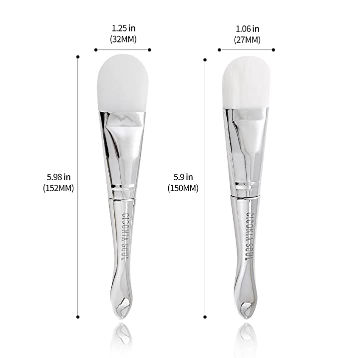 Soft Double Sided Facial Mask Brush