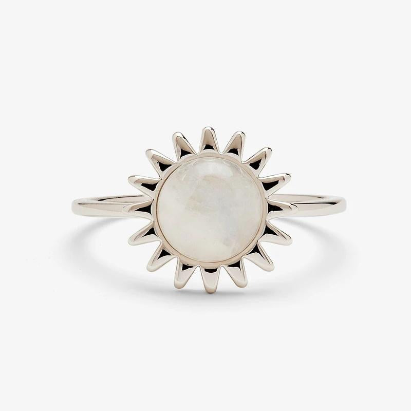 Shining Gold Sun Ring