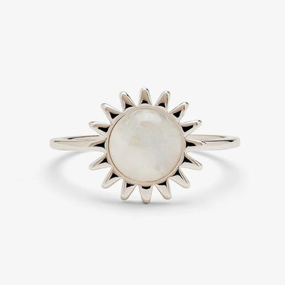 Shining Gold Sun Ring