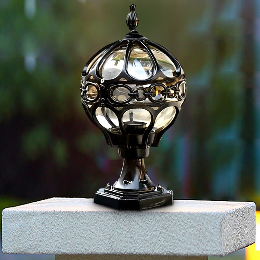 Decorative Globe Outdoor LED Garden Post Lights