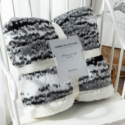 Plush Fuzzy Velvet Throw Blanket