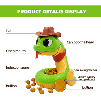 Spooky Realistic Snake Toy Figure