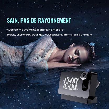 Smart LED Projection Alarm Clock