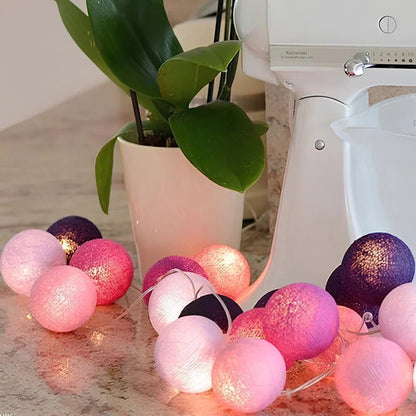 Fluffy White Decorative String