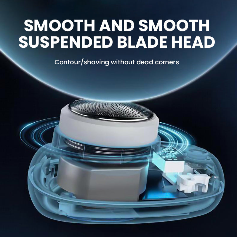 Compact Travel Rechargeable Electric Shaver