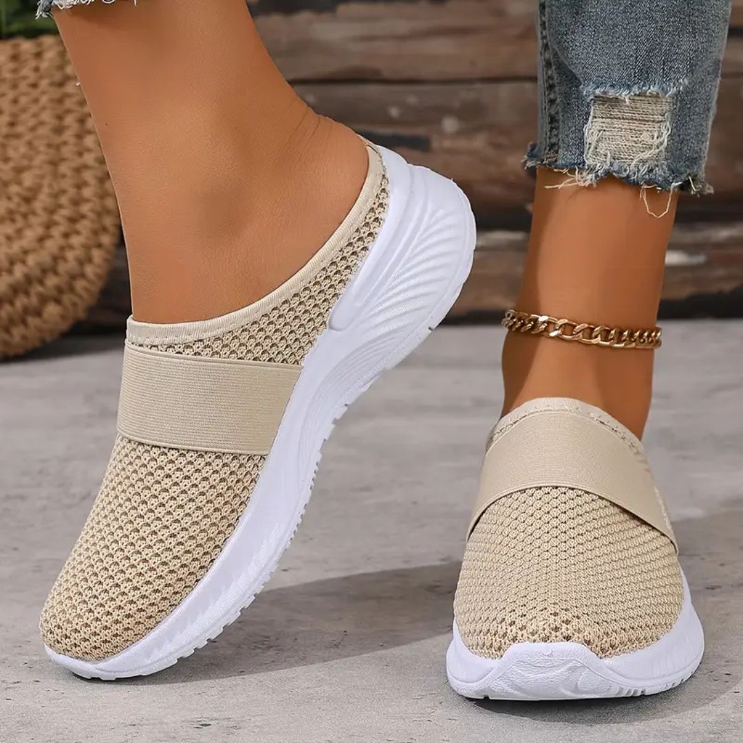 Lightweight Breathable Slip On Sneakers