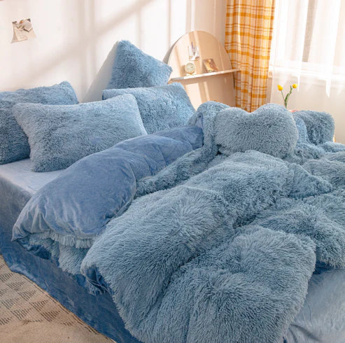 Soft Plush Winter Duvet Cover Set