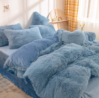 Soft Plush Winter Duvet Cover Set