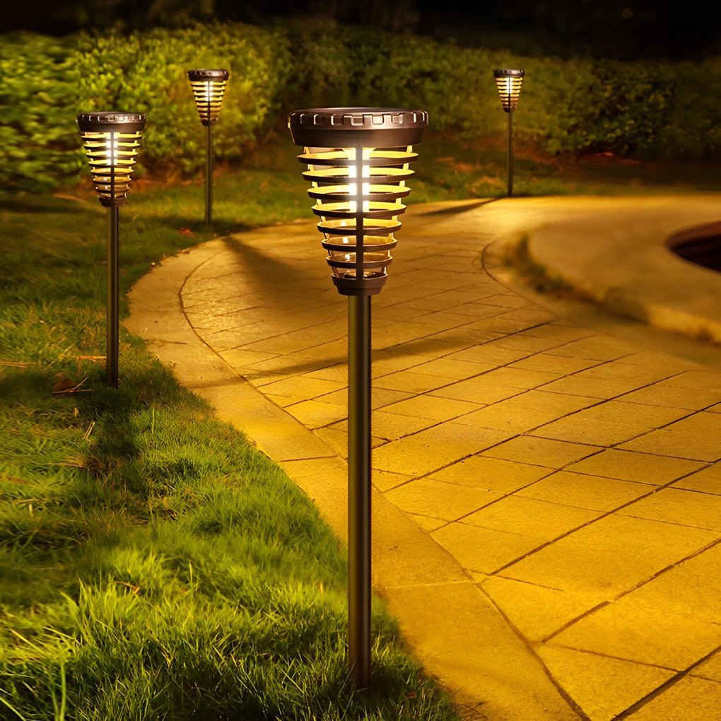 Outdoor Bright Solar Powered IP65 Garden Lamp