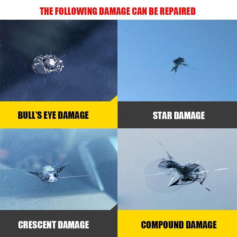 Professional Glass Crack Repair Kit