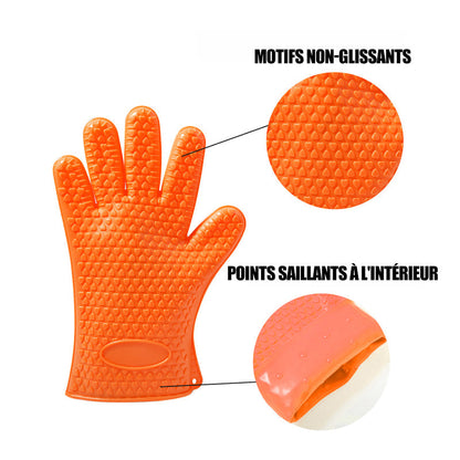 Durable Heat Resistant Silicone Handles