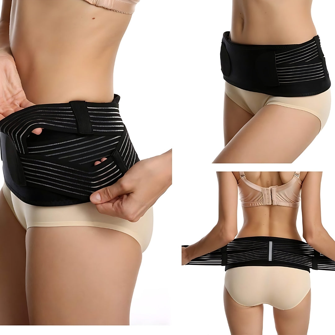 Supportive Pelvic Alignment Back Belt for Posture Relief
