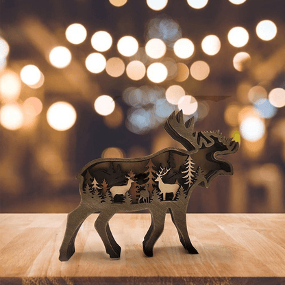 Whimsical Woodland Animal Figurine Decoration