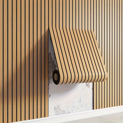 Easy Stick Waterproof Wood Effect Wall Panel