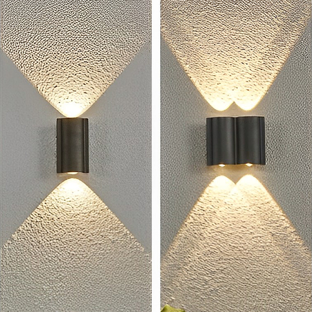 Outdoor LED Up Down Wall Light Waterproof Modern Fixture - Cofik